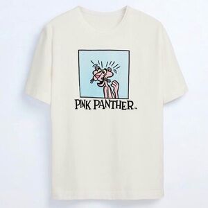 Zara Pink Panther Graphic T-Shirt